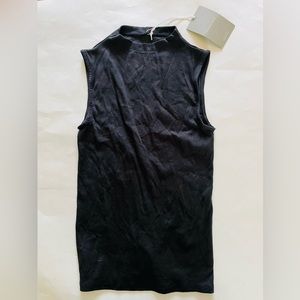 Everlane The Pima Micro Rib Funnel Neck Tank